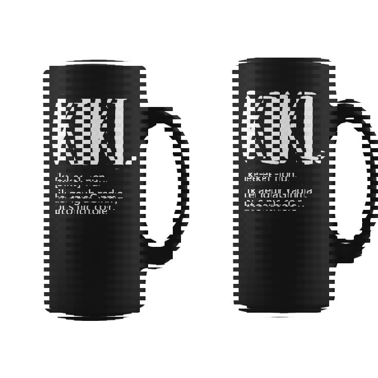 Kiki For Mother's Day Idea For Grandma Kiki Coffee Mug