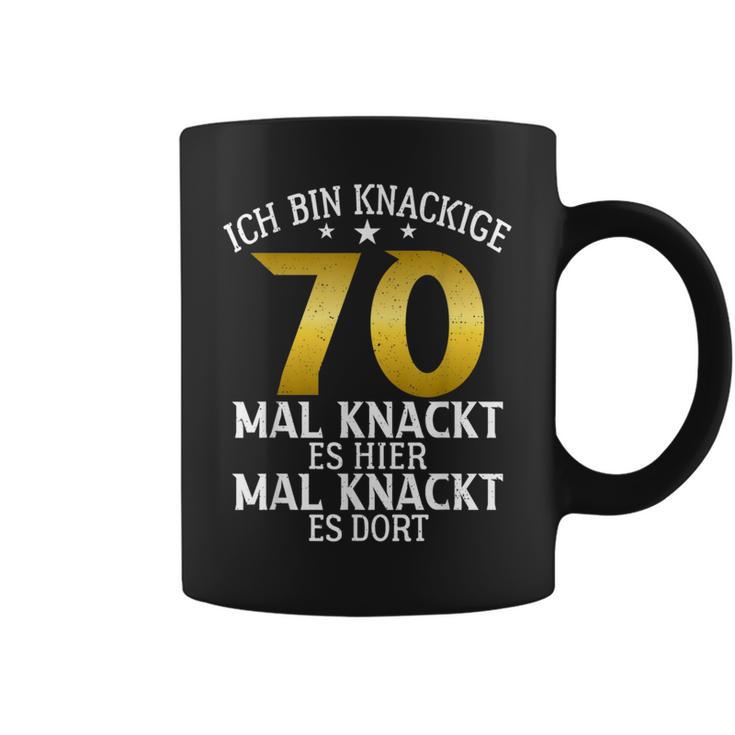 Krisige 70 Mal Knackt Es Hier Mal Da 70 Birthday S Tassen