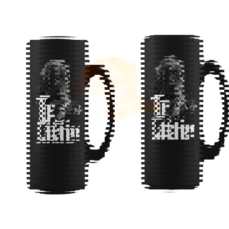 The Lab Father Brown Labrador Chocolate Retriever Dad Dog Taza de café