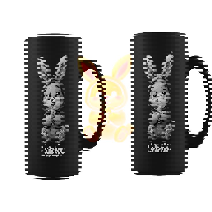 Labubu Drôle Lapin Monstre Mignon Marron Tasse