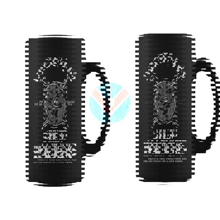 Lagertha's Shield Maidens Viking Shieldmaiden Graphic Print Coffee Mug