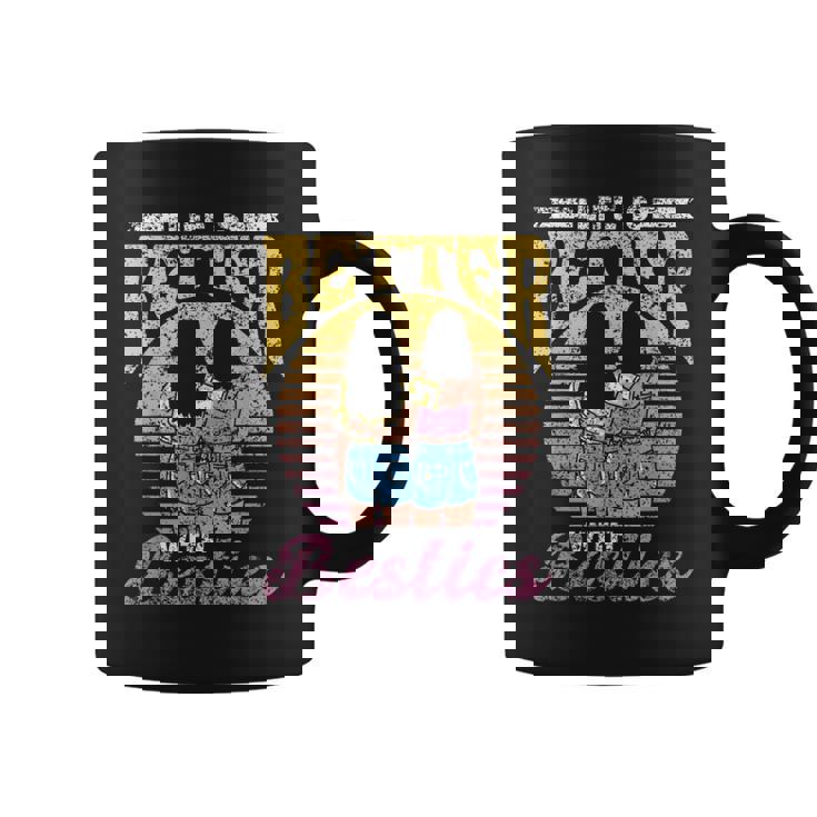 Laida Es Mejor Con Amigos Amistad Mejor Amigo Besties Taza de café