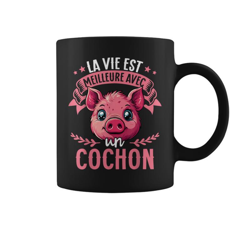 Laie Est Meilleure Avec Un Cochon Amoureux Des Cochons Tasse