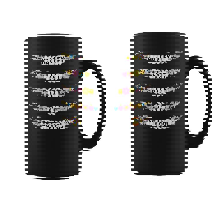 Last Day Of School Friendship Bracelets School Graduation Graphic Print Coffee Mug