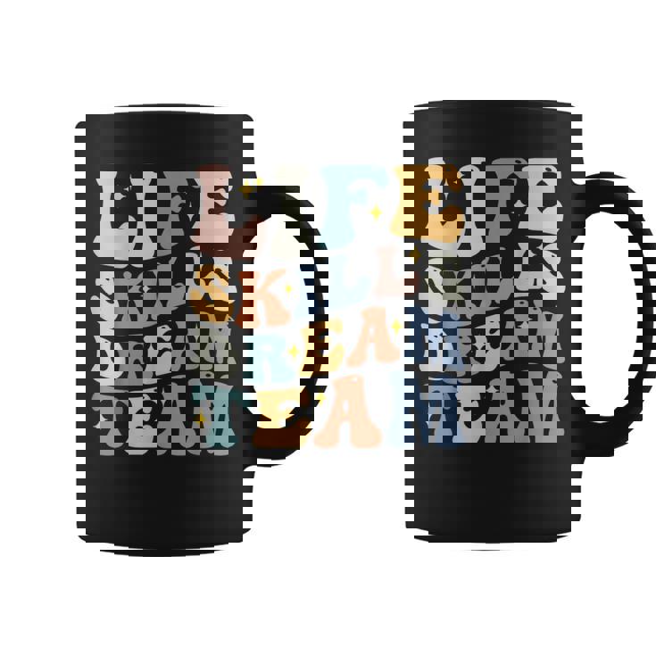 Life Skills Dream Team Special Education Teacher Graphic Print Coffee Mug
