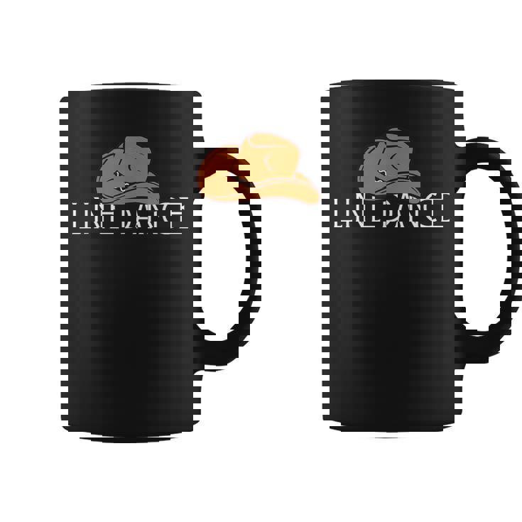 Line Dance Chapeau De Cowboy Country Music Line Dancer Tasse