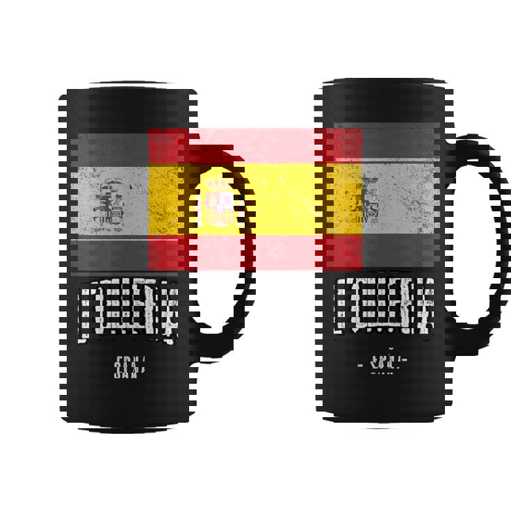 L'olleria España Souvenir Ciudad Bandera Taza de café