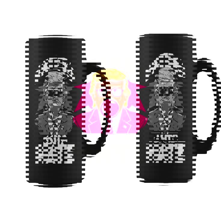 Los Divertidos Enemigos De La Goma De Mascar De Trumpan A Odiar A Donald Trump 2024 Taza de café