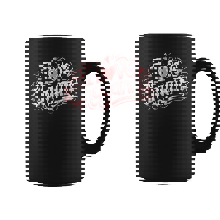 I Love Chayanne Novia Novio Parejas Nombre Taza de café