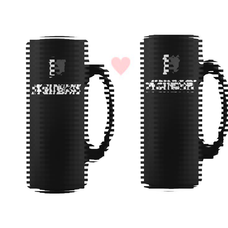 I Love My Chinese Spy I Heart My Chinese Spy Coffee Mug