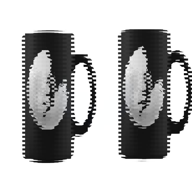 Maman Fille Grimpante Lune Montagne Amoureuse Escalade Tasse