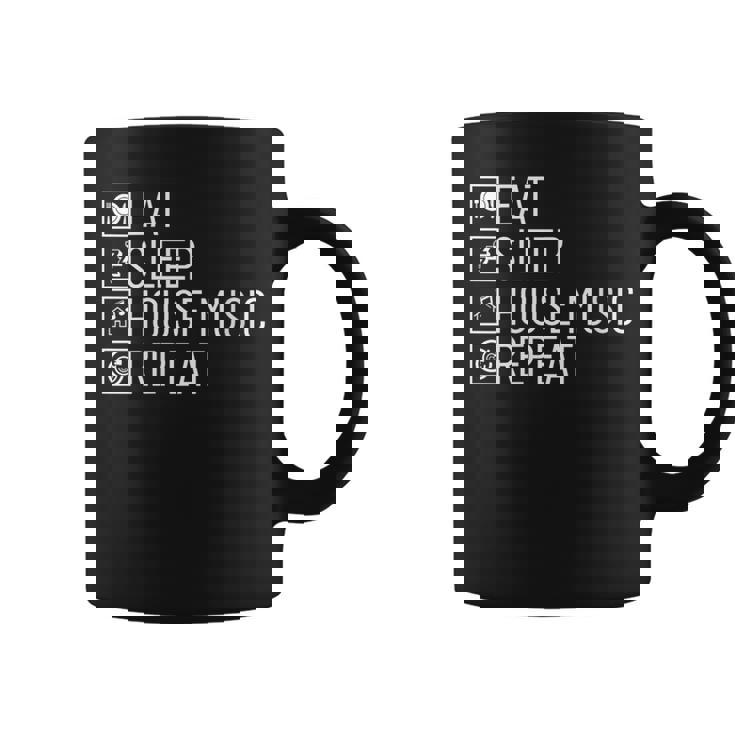 Mangez La Musique De Dortoir Edm Dj House Music Tasse