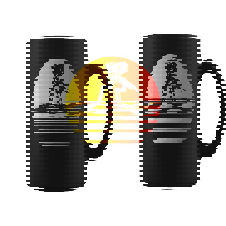 Mech Robot Synthwave Board Game Scythe Graphic Print Coffee Mug