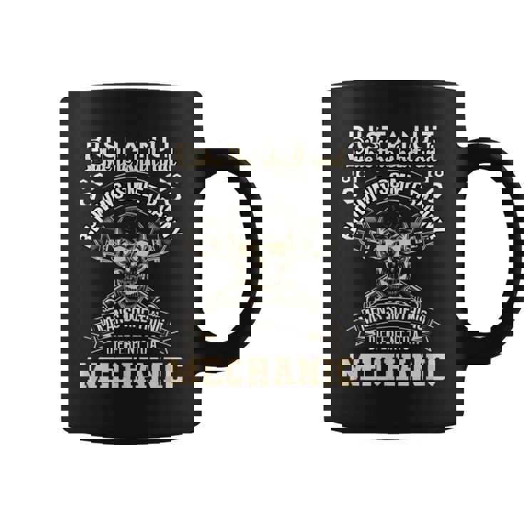 Mechanic Bust A Nut Lube The Shaft & Blowing Some Tranny Graphic Print Coffee Mug