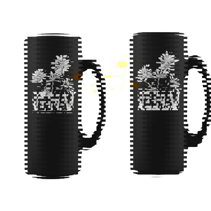 Meemaw Floral Chamomile Mother's Day Meemaw Coffee Mug