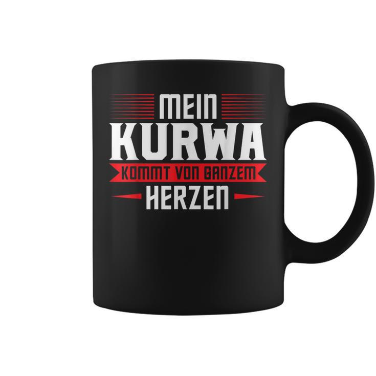 Mein Kurwa Kommton Ganzem Herz Polen Kurwa Tassen