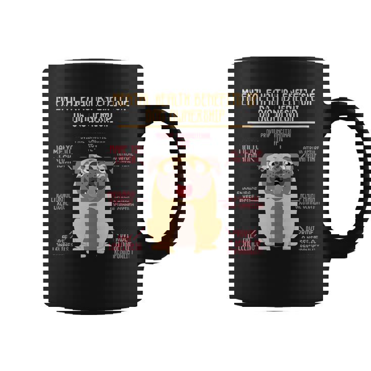 Mental Health Benefits Of Dog Ownership Awareness Tank Top Graphic Print Coffee Mug