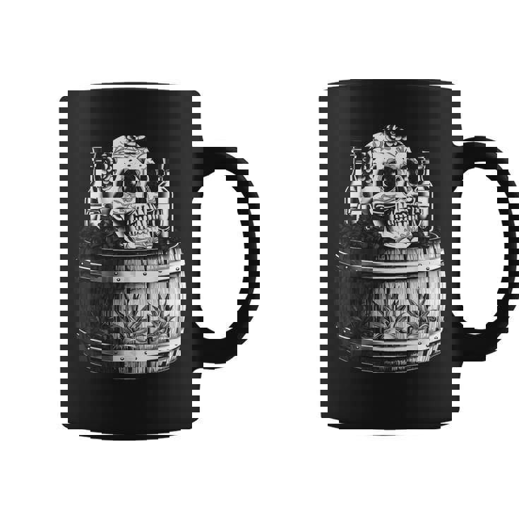 Mexico Vintage Skeleton Tequila Dia De Los Muertos Mexican Coffee Mug