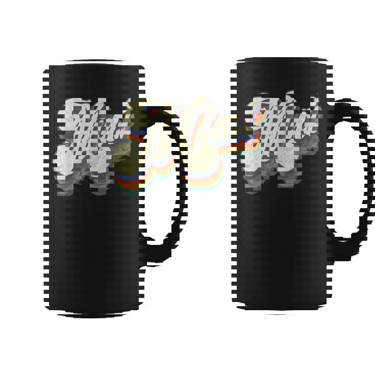 Mimi For Grandma Retro Vintage Mother's Day Mimi Coffee Mug