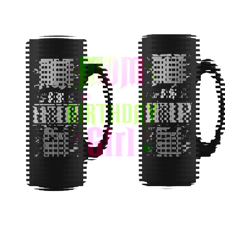 Mom Of The Birthday Girl Matching Witch Family Bday Party Coffee Mug