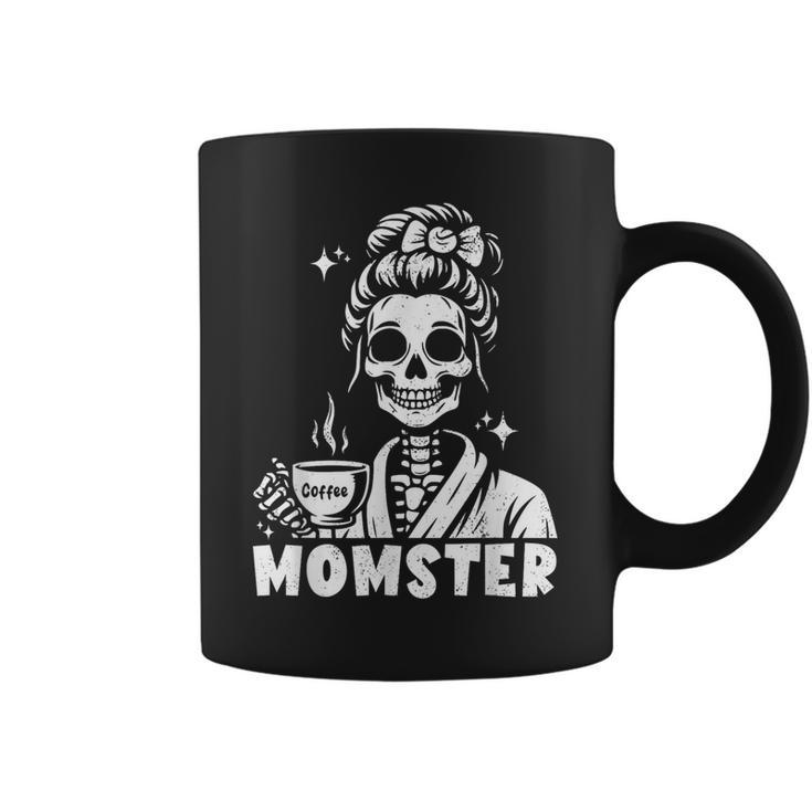 Momster Skeleton Tattoo Coffee Mum Gothic Outfit Tassen