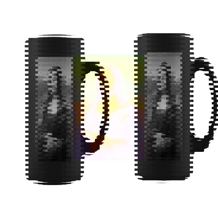 Mona Lisa Leonardo Dainci Historia Del Arte Arte Renacimiento Taza de café