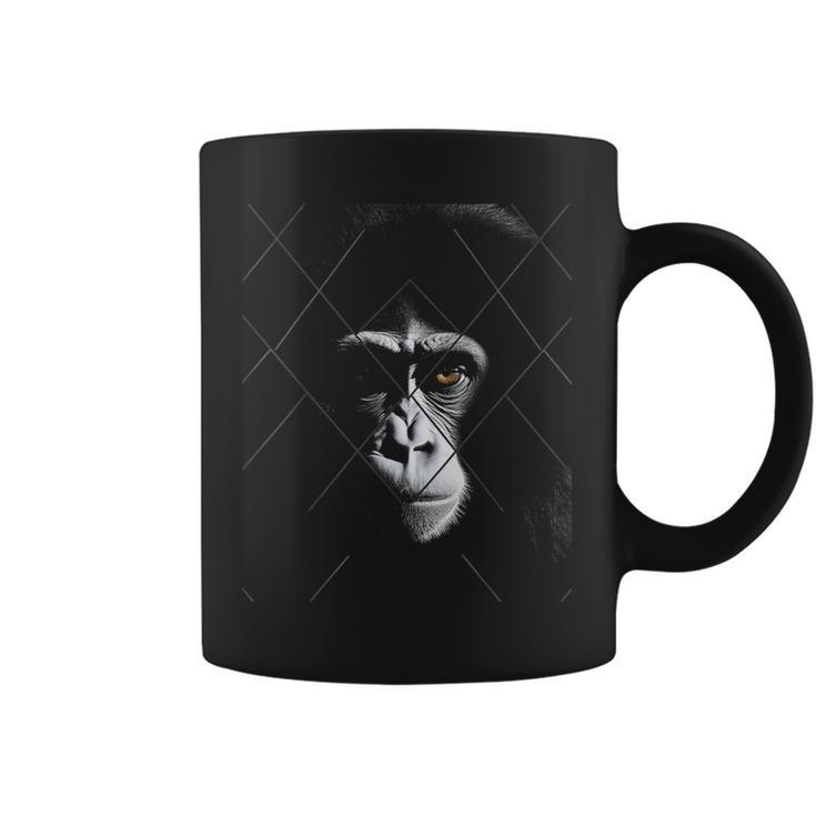 Mono Animal Motivo Arte Mono Taza de café
