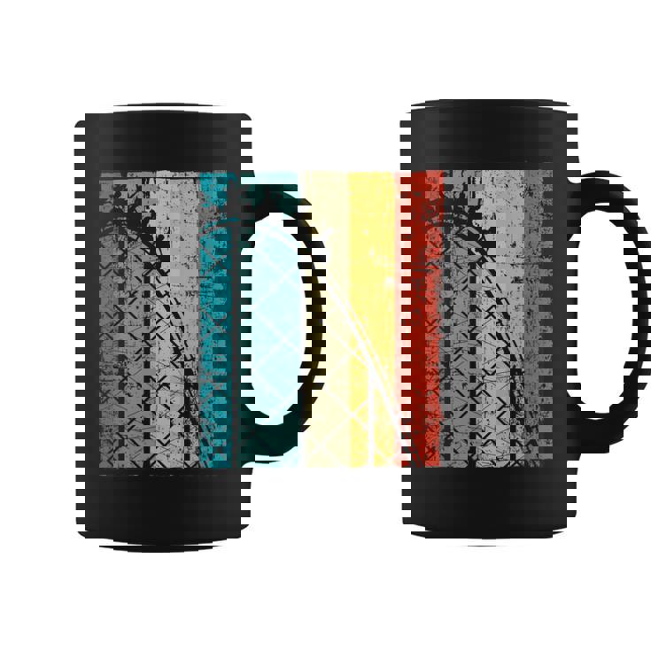 Montagnes Russes Rétro Parc D'attractions Montagnes Russes Amusantes Tasse