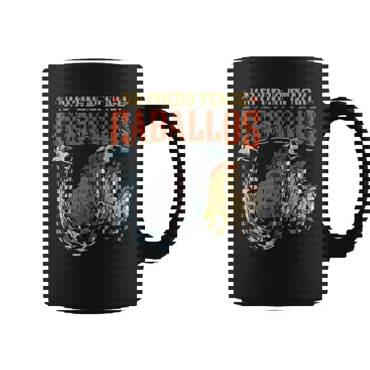 Montar Caballos Regalos No Puedo Tengo Caballos Taza de café