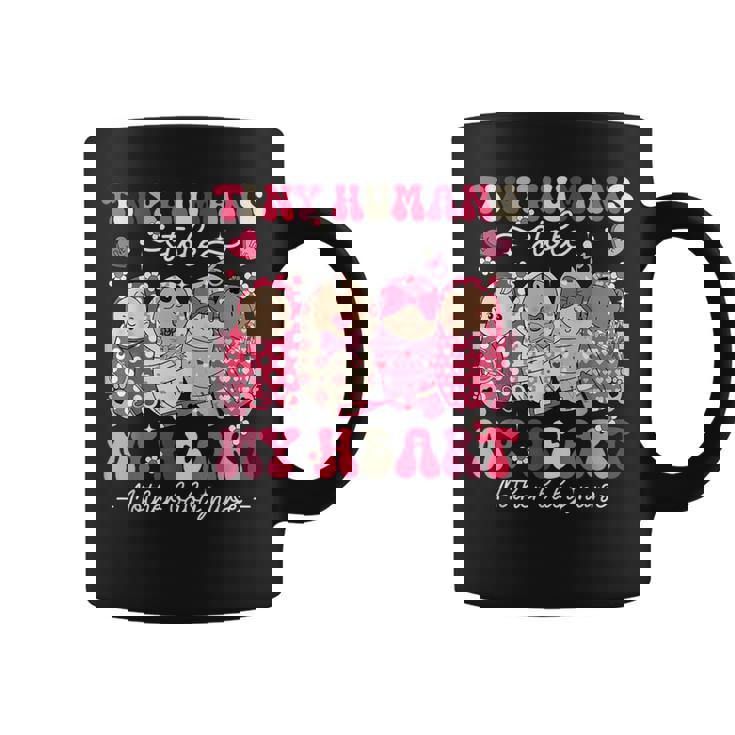 Mother Baby Nurse Tiny Humans Stole My Heart Valentines Day Coffee Mug