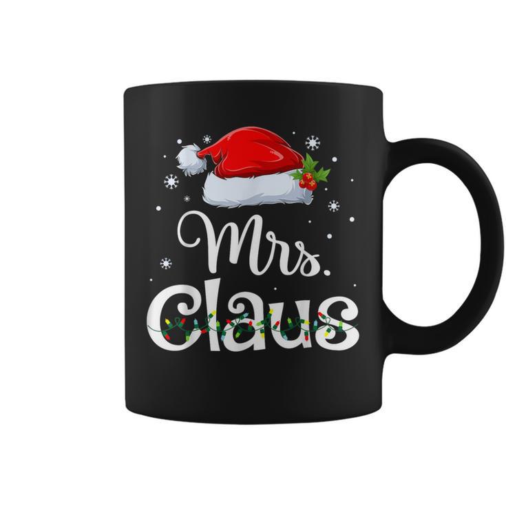 Mr And Mrs Claus Pyjama Santa Tassen