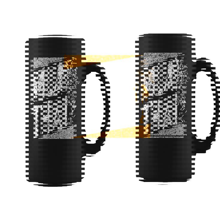 Muay Thai Boxeo Hobby Fighter Artes Marciales Taza de café