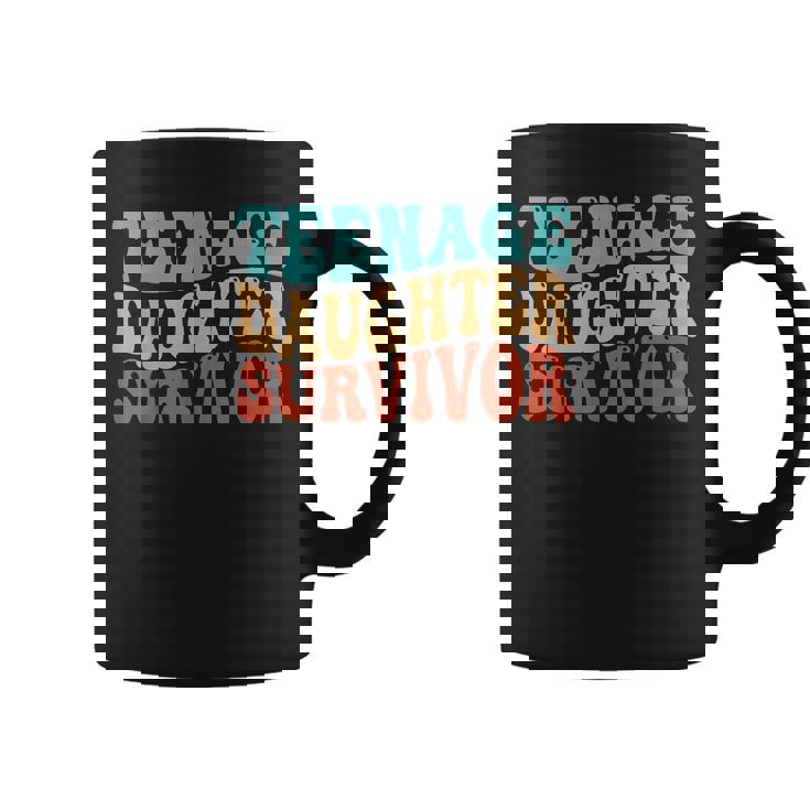 Nage Daughter Survivor Retro Groovy Coffee Mug