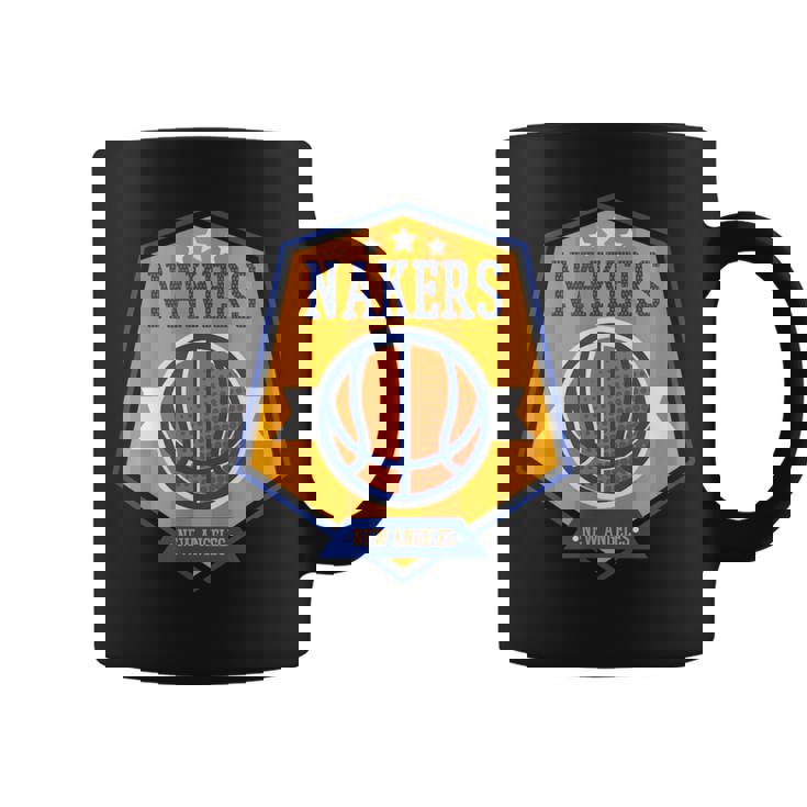 Nakers Of New Angeles Basketball Graphic Print Coffee Mug