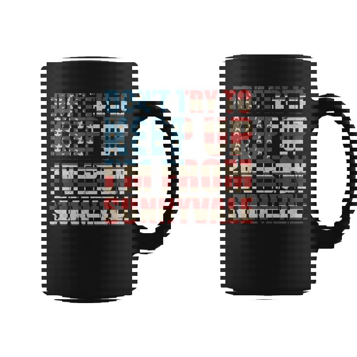 N'essayez Pas De Suivre Laille Natale De Sunnyvale En Californie Tasse