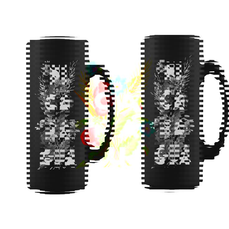 Nicaragua Flores Nicaragüenses Flores Nicaraguense Floral Taza de café