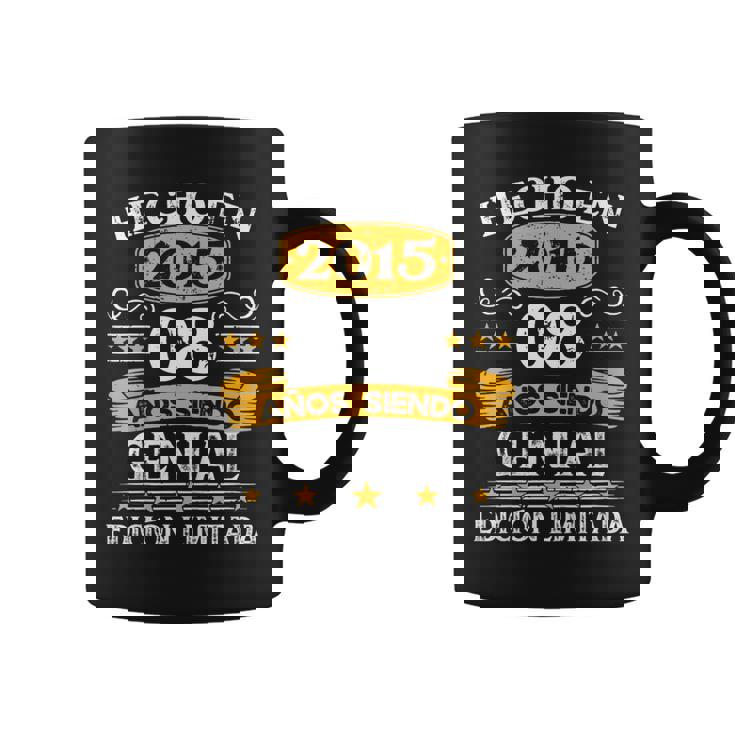 Niños 8 Años Cumpleaños Regalo Niño Hecho En 2015 Hecho En 2015 Taza de café