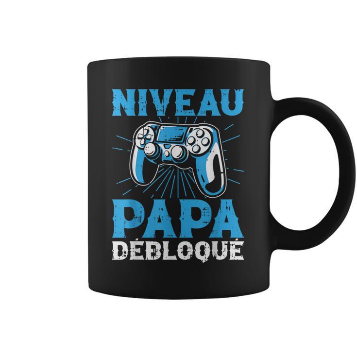 Niveau Papa Débloqué Console Fête Des Pères Homme Cadeau Tasse