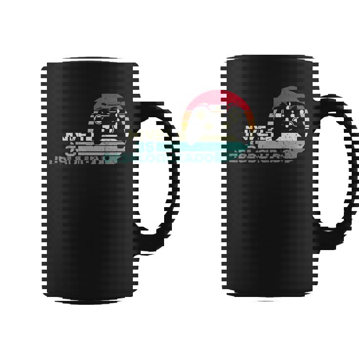 Nivel 35 Desbloqueado Cumpleaños De 35 Años Taza de café