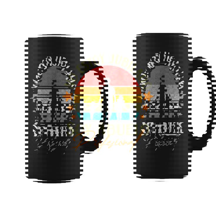 No Estoy Jubilado Soy Abuelo Profesional Abuelo Profesional Taza de café