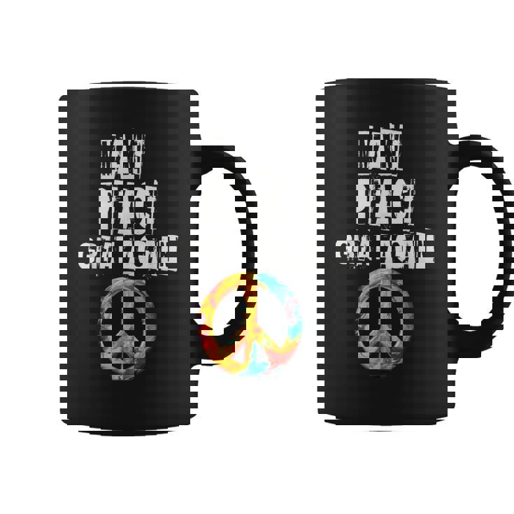 No A La Guerra Hacer Que La Pazuelva A Ser Grande No A Taza de café