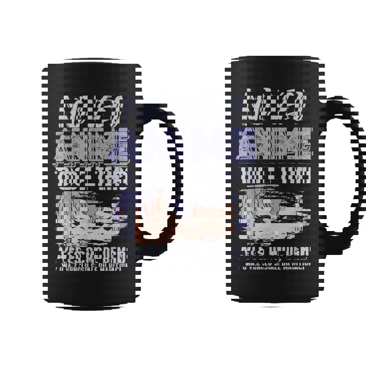 Noeo Anime Todo El Tiempo Otaku Regalo Chica Kawaii Taza de café