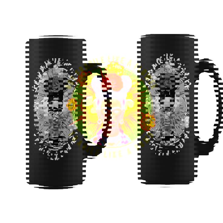 Not Fragile Like A Flower Fragile Like A Bomb Mexican Quote Graphic Print Coffee Mug