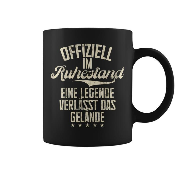 Offiziel Im Ruhestand Eine Legendeerlässt Das Gelände Tassen