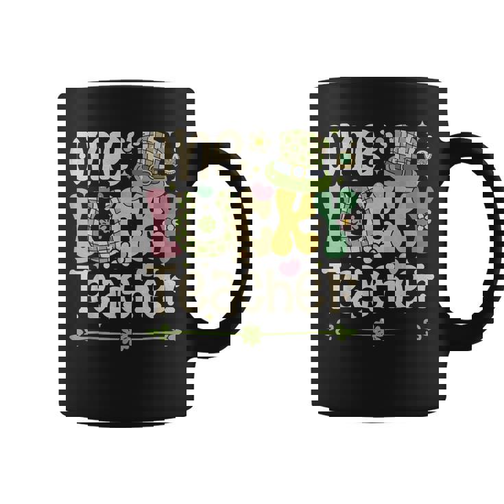 One Lucky Teacher St Patrick's Day Irish Teacher Lucky Era Coffee Mug