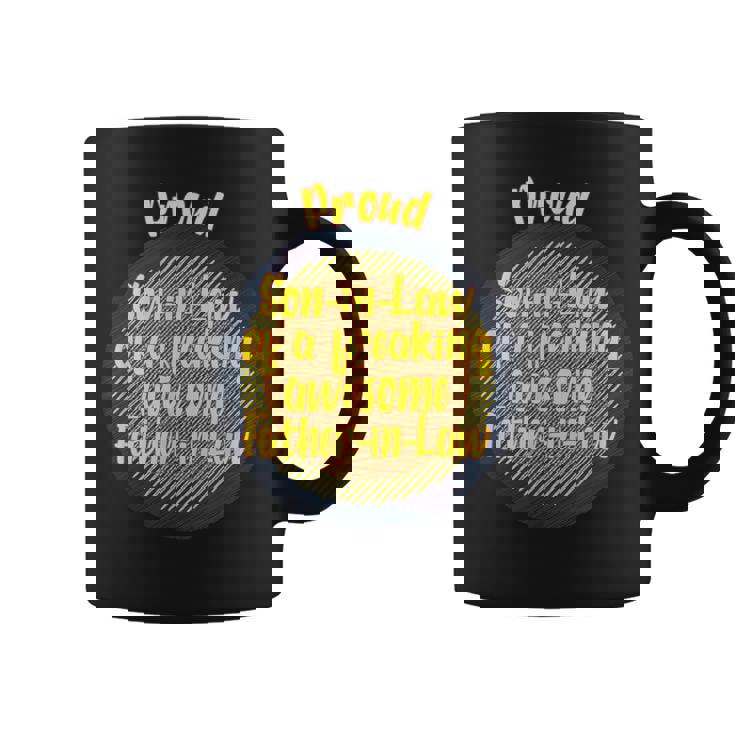 Orgulloso Yerno De Un Suegro Increíble Maldito Taza de café