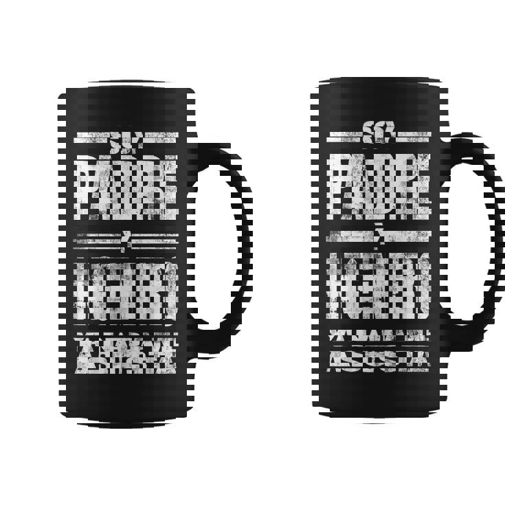 Padre Y Ingeniero Regalo Divertido Papá Ingeniería Mecánica Taza de café