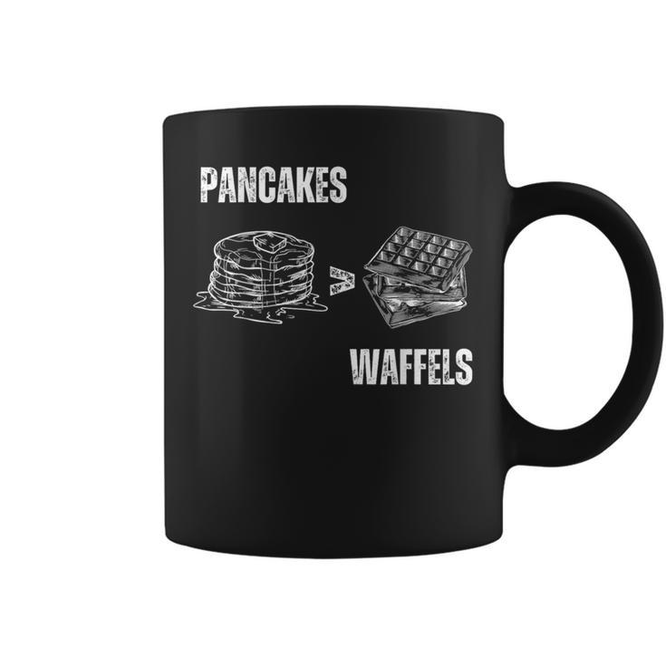 Pancakes Over Waffles Tassen