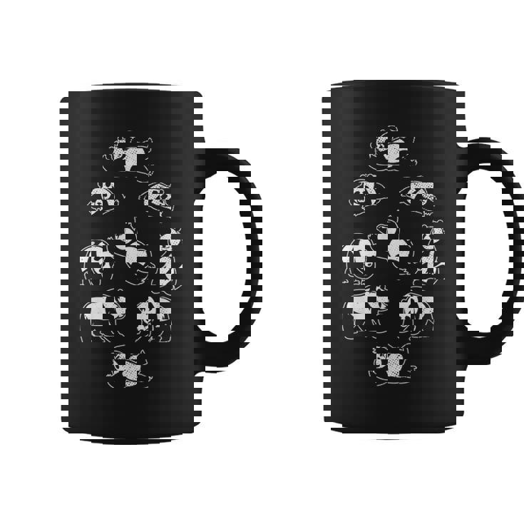 Pandas K-Pop Amusants Tasse