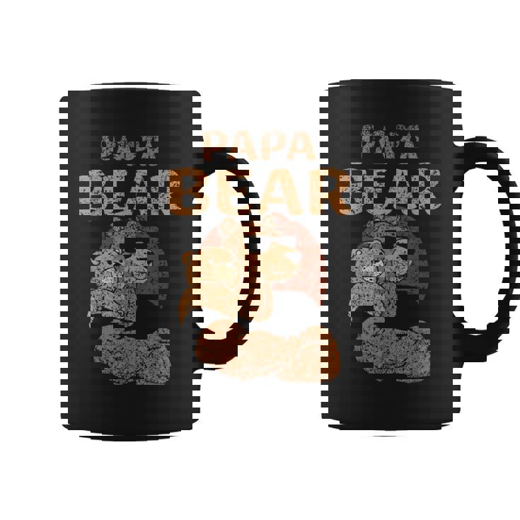 Papa Bear Bears Amante De Los Juegos De Palabras Para Papá Padre Y Padre Taza de café